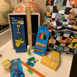 NWT Pokémon backpack, school supplies
